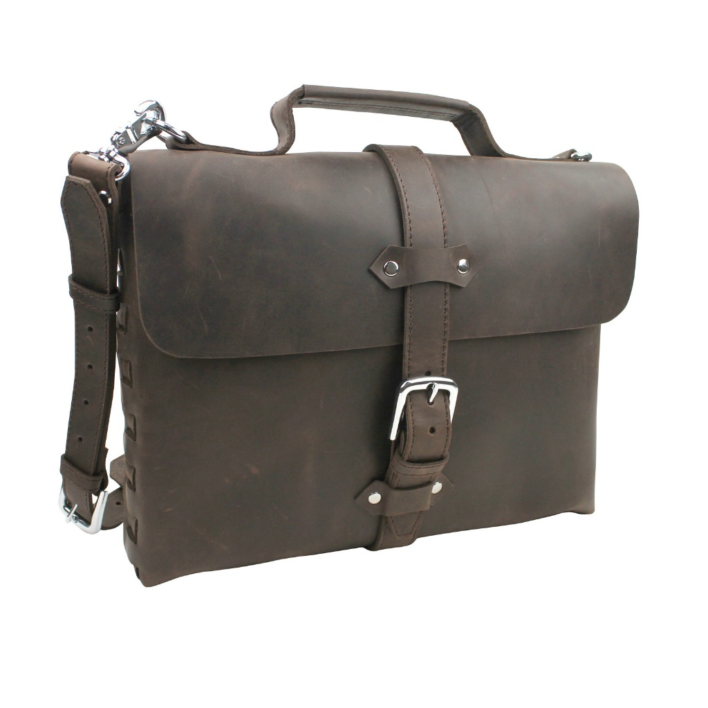 Full Leather Handmade Messenger Bag Lm08db